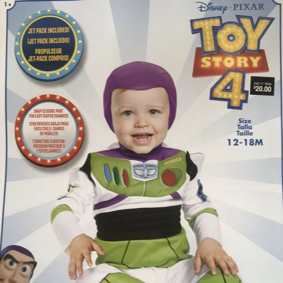 Disney Costumes Toy Story 4 Buzz Lightyear Costume Poshmark